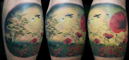 Tattoos - War - Poppy Field - 92175